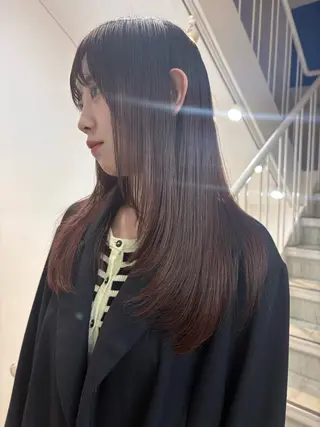 ロング カラー アヤノ/ 似合わせカット✂️のヘアスタイル
