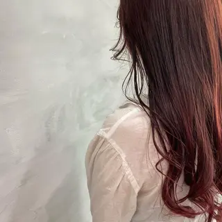 ロング 大久保 優香のヘアスタイル