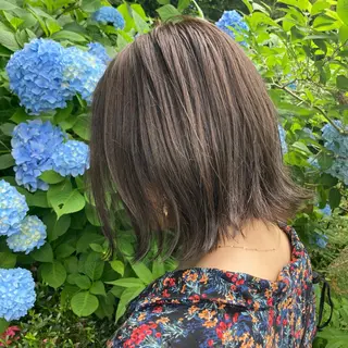 ミディアム しんた ようのヘアスタイル