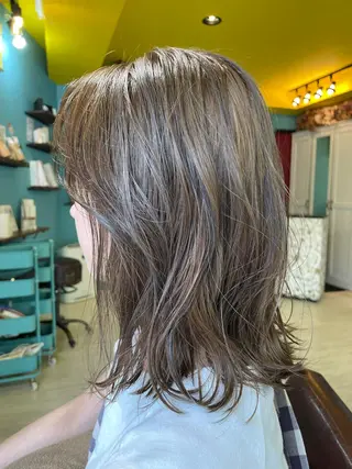 ミディアム Share  Salon  Reco【GARDEN】所属・末石 智のヘアスタイル