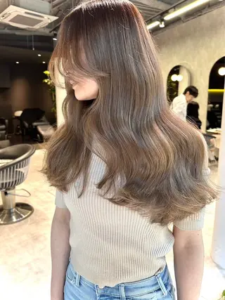 ロング カラー 🌷レイヤー・ボブ /tomomi🌷のヘアスタイル