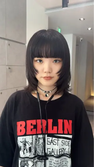 ミディアム Qin shaire salon 原宿所属・🌿パーマ/ボブ/ レイヤー/Mikiのヘアスタイル