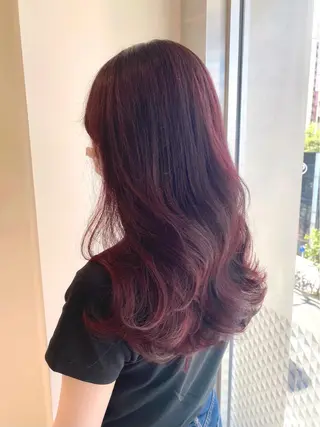 ロング カラー sea所属・suu 名古屋美容師/八事のヘアスタイル