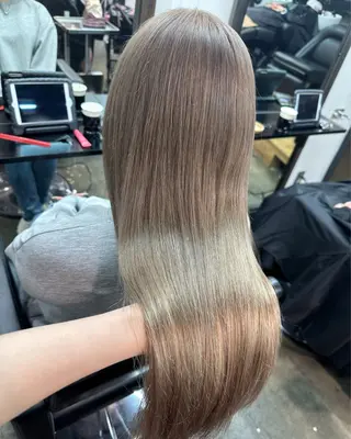 ロング カラー 🫧シールエクステ/ カラー🫧アサミ️のヘアスタイル