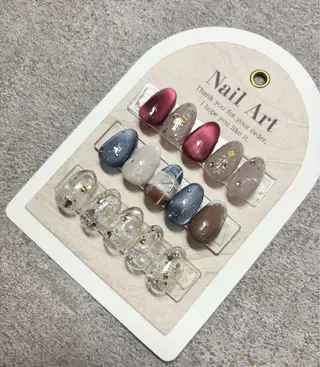 ネイル ビジュゥ石橋阪大前店 💅mayuのネイルデザイン