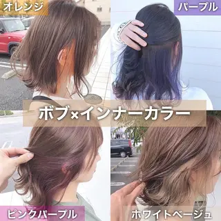 ミディアム カラー 具志 正太のヘアスタイル