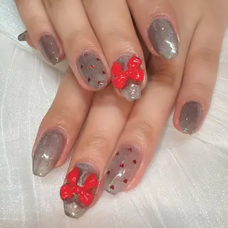 ネイル ネイル/パラジェル 🖤RIKOのネイルデザイン