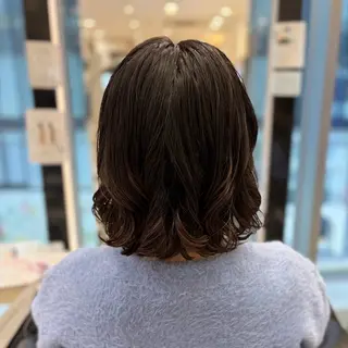 ミディアム パーマ 🌸銀座No.1パー マ🌸いでいあやのヘアスタイル