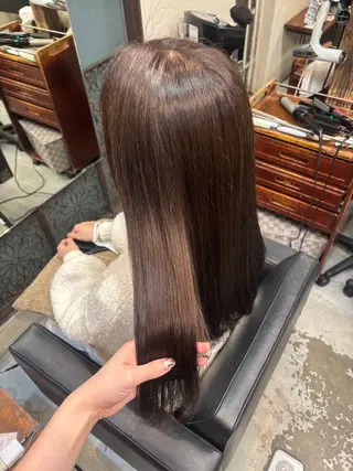 ロング カラー デジタルパーマ／ Maayaのヘアスタイル