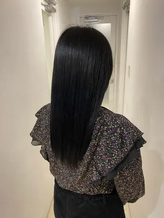 ロング 友田 千栄のヘアスタイル