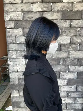 ミディアム カラー ✂️似合わせの魔術師 石田一樹✂️のヘアスタイル