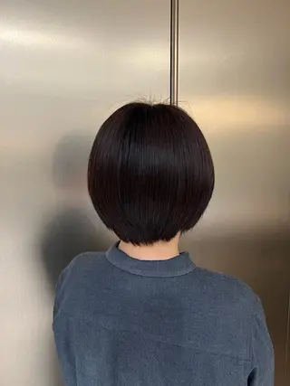 ショート カラー カット無料｜レイヤー カット｜韓国モテへアのヘアスタイル
