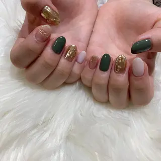 ネイル 西岡 杏のネイルデザイン