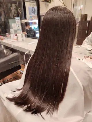 ロング パーマ 橘　 莉穂のヘアスタイル