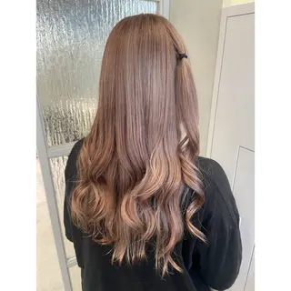 ロング カラー 💖ブリーチ/暖色 𝐘𝐮𝐢💖のヘアスタイル