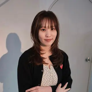 ロング カラー 東山 涼嘉のヘアスタイル