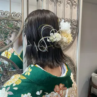 ヘアアレンジ ナカタ ユウナのヘアスタイル