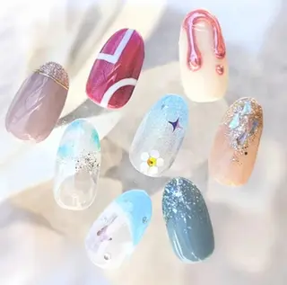 ネイル 🫧Bianca 北浦和🫧野原のネイルデザイン