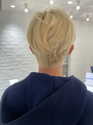 ショート カラー メンズ ショート/ボブ/ 吉祥寺/ryoのヘアスタイル