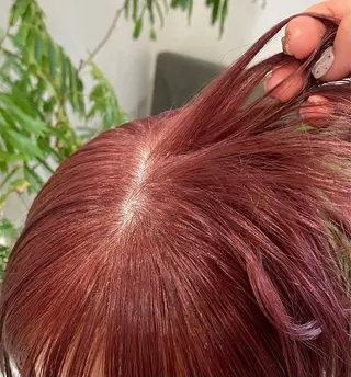 ミディアム カラー fulam所属・MIKU ／fulamのヘアスタイル