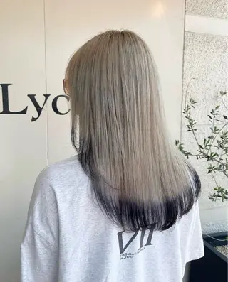 ロング カラー 谷口晴美 ピンク / 透明感カラーのヘアスタイル