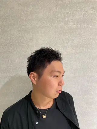 ショート 堀 舜介/メンズカットのヘアスタイル