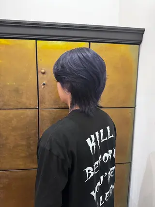 ショート カラー メンズ 天野 珠華のヘアスタイル