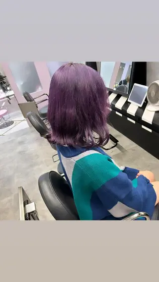 ミディアム Hui.所属・縮毛矯正・髪質改善 特化 出納 直起のヘアスタイル