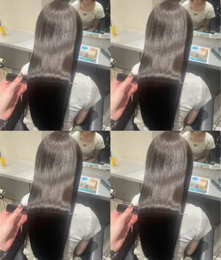 ロング カラー レイヤー‪✕‬前髪 顔周り特化💫ひかるのヘアスタイル