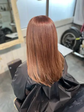 セミロング カラー Mariana雛/ 西大分/ハイライトのヘアスタイル