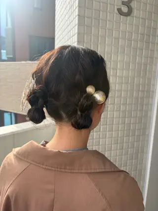 ショート 推し活カラー/暖色 /ブリーチなし/横浜のヘアスタイル