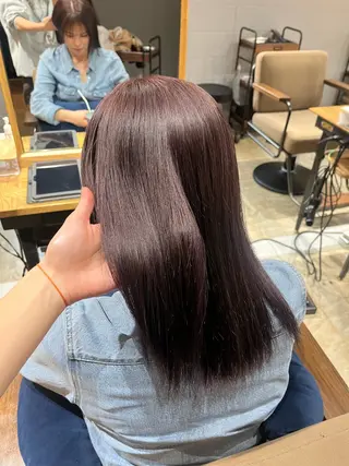 セミロング hair ruup sela design works所属・hair ruup/ 艶髪カラー🫧こすずのヘアスタイル