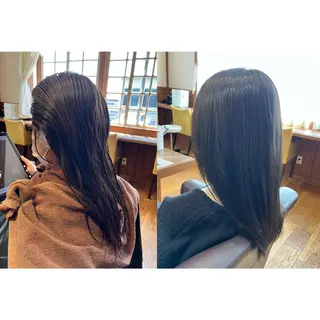 セミロング カラー ヘアアレンジ topstylist 野口　雅のヘアスタイル