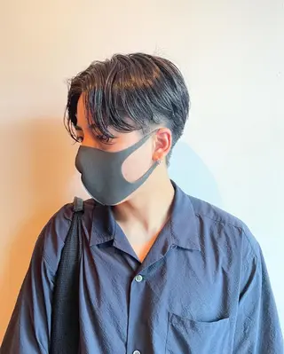 ショート メンズ 吉田一輝 外国人パーマのヘアスタイル