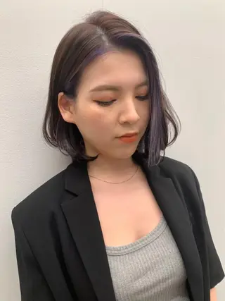 ショート カラー 河内 大慎のヘアスタイル