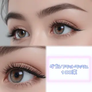 マツエク・マツパ Lily 🩵 chiakiのマツエク・マツパデザイン