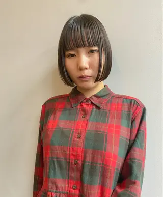 ショート くせ毛カットとパーマ /美容室難民の方是非のヘアスタイル