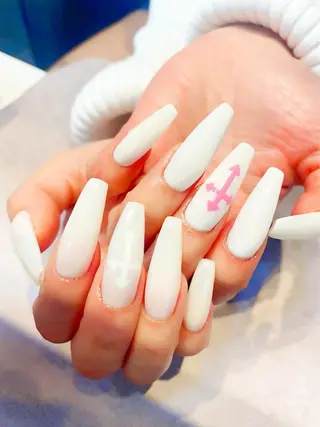 ロング NAILSALON 🍔Timna🍟のネイルデザイン