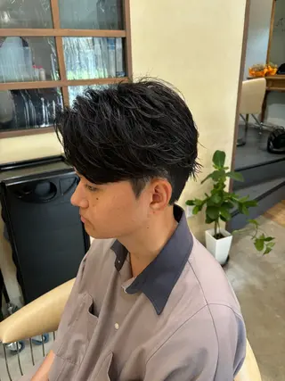 ショート メンズ 鹿児島 TSUBASAのヘアスタイル