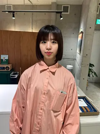 ミディアム BUiK所属・梅田 柚綺乃のヘアスタイル