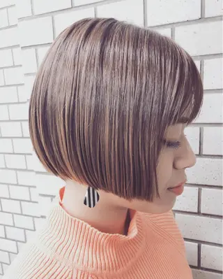 ショート hair &eye LAWE.店長のヘアスタイル