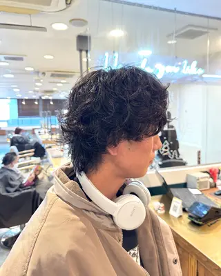 ショート パーマ 聖斗 /ハイトーン/パーマのヘアスタイル