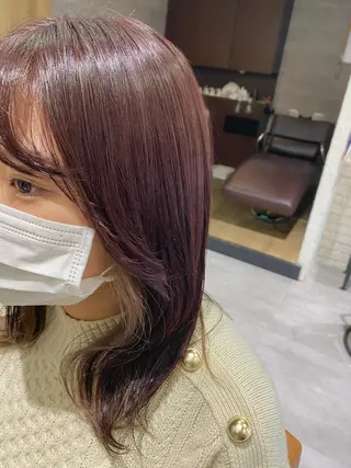ミディアム カラー Hello Design Coconeel所属・UNJOUR / kannaのヘアスタイル