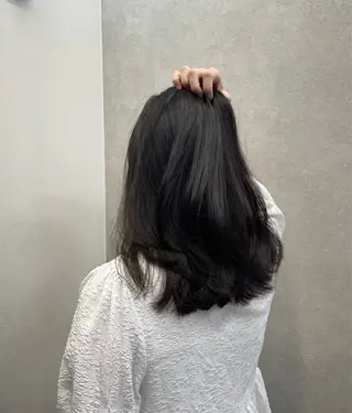 セミロング フレアジェネラス所属・堀 綾花のヘアスタイル