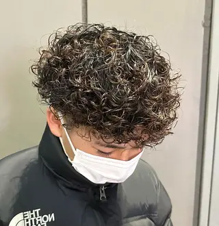 パーマ メンズ イケメン製造機 🔥上原沙羅🔥のヘアスタイル