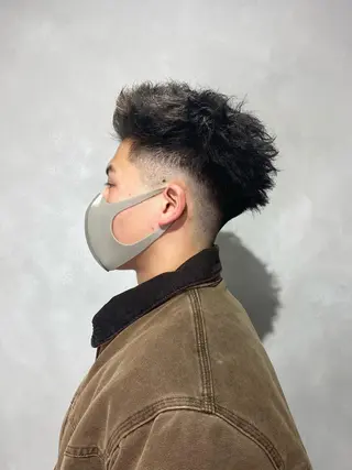 メンズ 髪質改善/縮毛矯正 レイヤー/松川匠のヘアスタイル