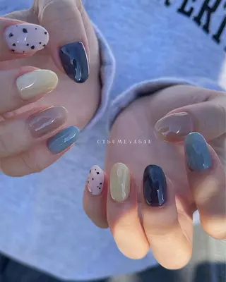 ネイル otsumeyasan所属・わたなべ ちかのネイルデザイン