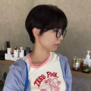 ショート 丸みショート🧸 積田 佳奈のヘアスタイル