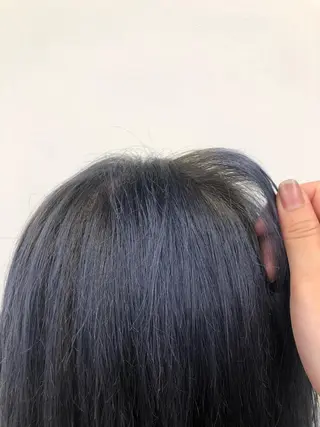 セミロング カラー ヘアアレンジ 透明感/艶髪/💖 トレンドスタイル💖のヘアスタイル