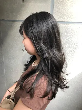 ロング カラー 🤎ベージュカラー 🐶メンズパーマのヘアスタイル